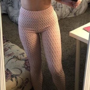 Pink leggings!